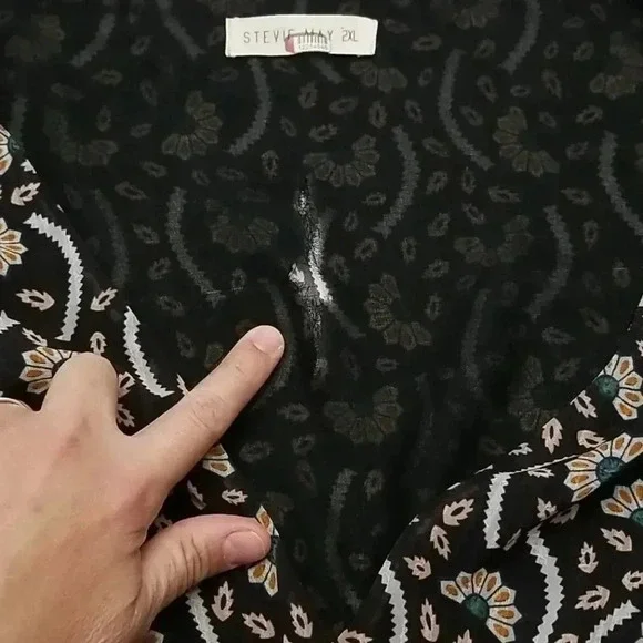 {Stevie May} Kaboki Fan Print Gatsby Dress - Picture 7 of 16